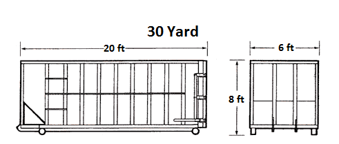 30 Yard 30 Yard Bin