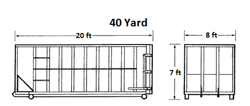 40 Yard 40 Yard Bin